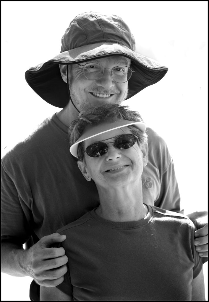 Psychologist Kirk & Wife Dee Lamb Smiling in the Sunlight