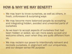How and why we may benefit