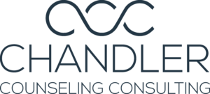 Logo CCC Wavy Black font on white Chandler Counseling and Consulting Logo