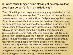 Other Jungian principles