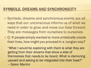 Symbols,Dreams and synchronicity