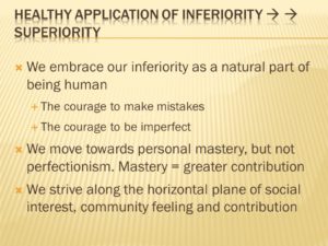 health application of inferiority and superiority